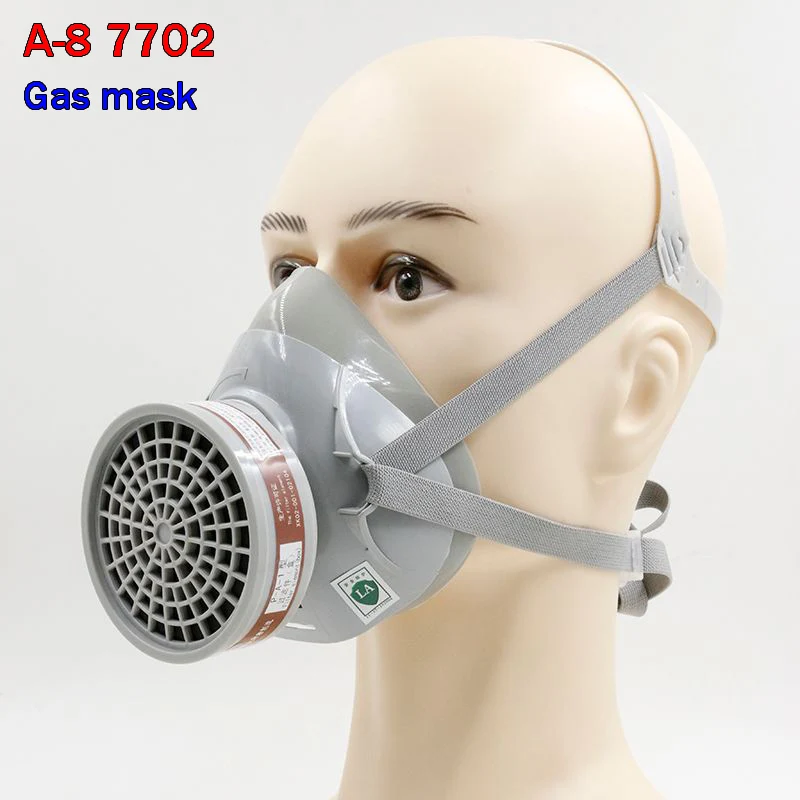 

high quality respirator gas mask A-8 7702 Set protective mask Graffiti spray painting pesticide industrial safety gas mask