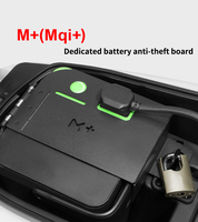 Electric Scooter Battery Anti-theft Lock Plate Clip Anti-skid for Niu M+/mqi+