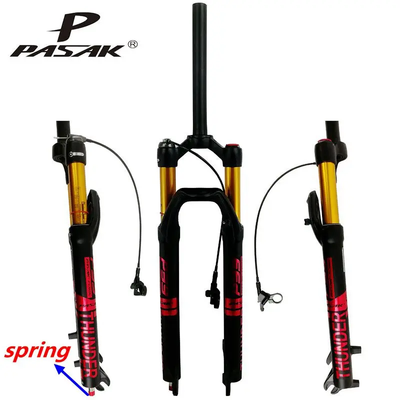 PASAK mountain bike air fork bicycle front fork 27.5 29 \