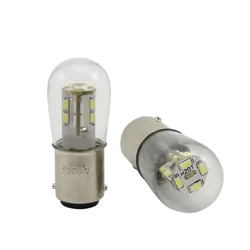 Indicador de señal B15 de 230v, 24v, 12v, Ba15s, contacto único, Ba15d, 110v, luz de alarma de máquina Bay15d, 36v