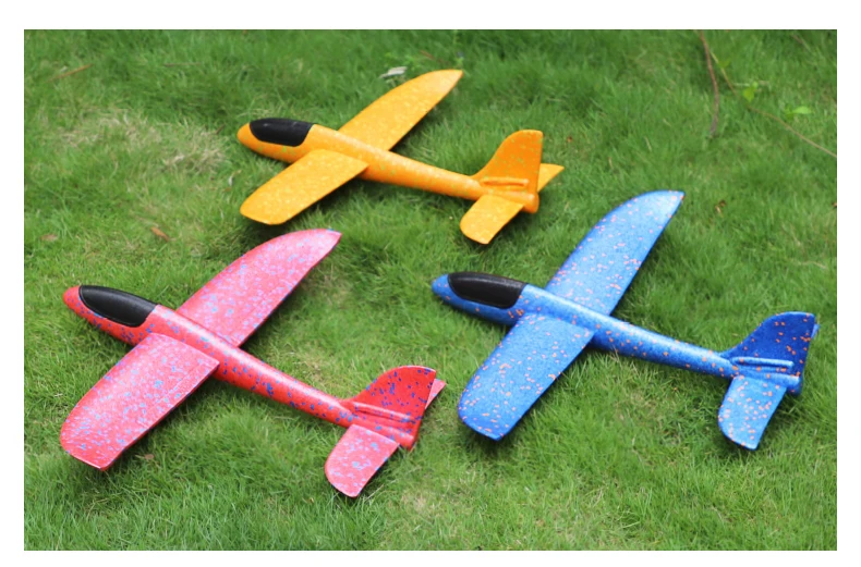 48 CM Hand Throw Airplane Planes Model Aircraft Outdoor Fun Toys for Children Game EPP Foam Launch fly Glider J0530