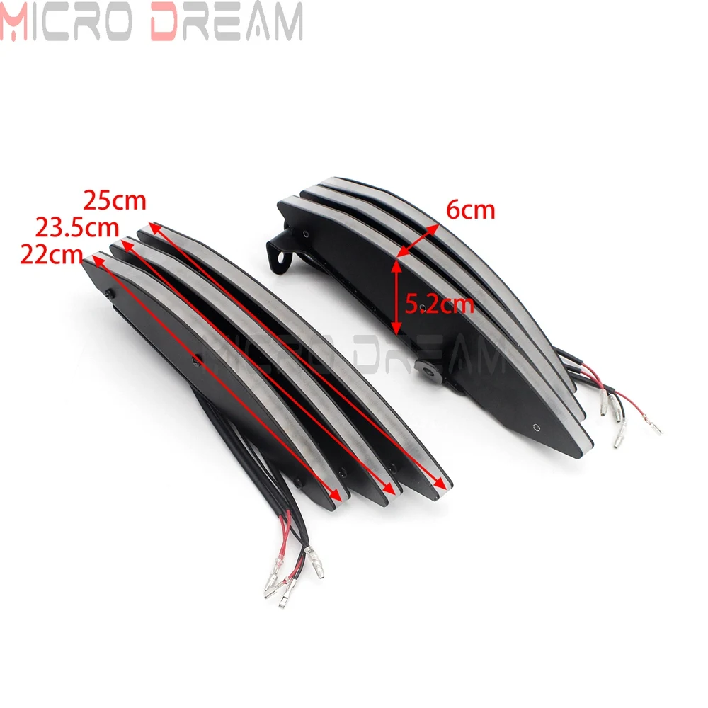 LED Integrated Turn Signals Tail Light Lamp for Ducati Diavel 2011-2018 959 Panigale Corse 2019 Brake Stop Lights Taiilight