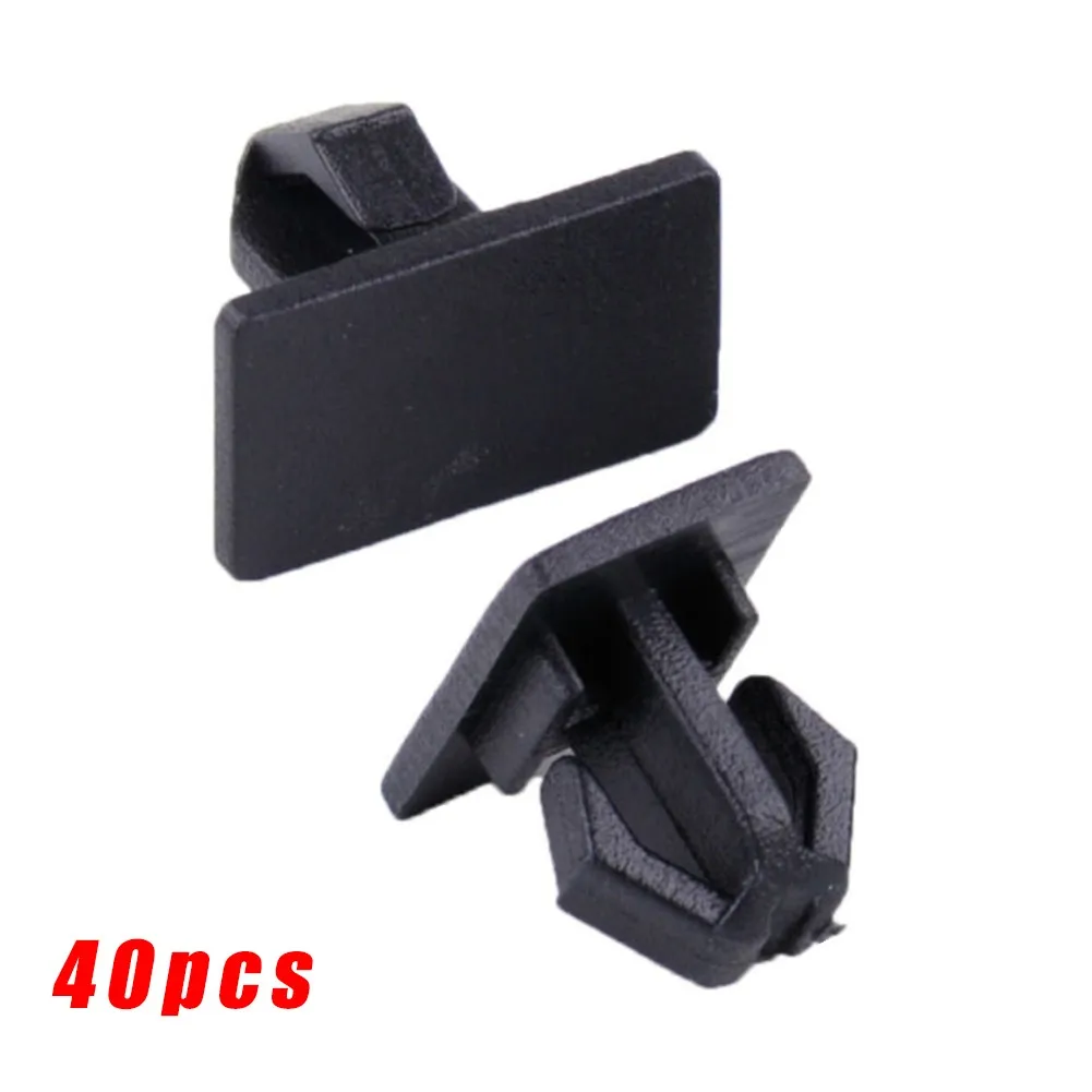 40pcs Rocker Molding Panel Clips 1BA41AX1AA for 300 05-10 for Dodge for Charger 06-10 for Dodge for Magnum 2005-2008