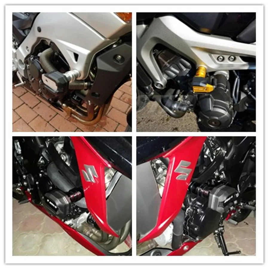 For Honda CBF 600 CBF600 2004 2005 2006 Motorcycle Fall Protection Sliding Frame Fairing Shockproof Pad Protector