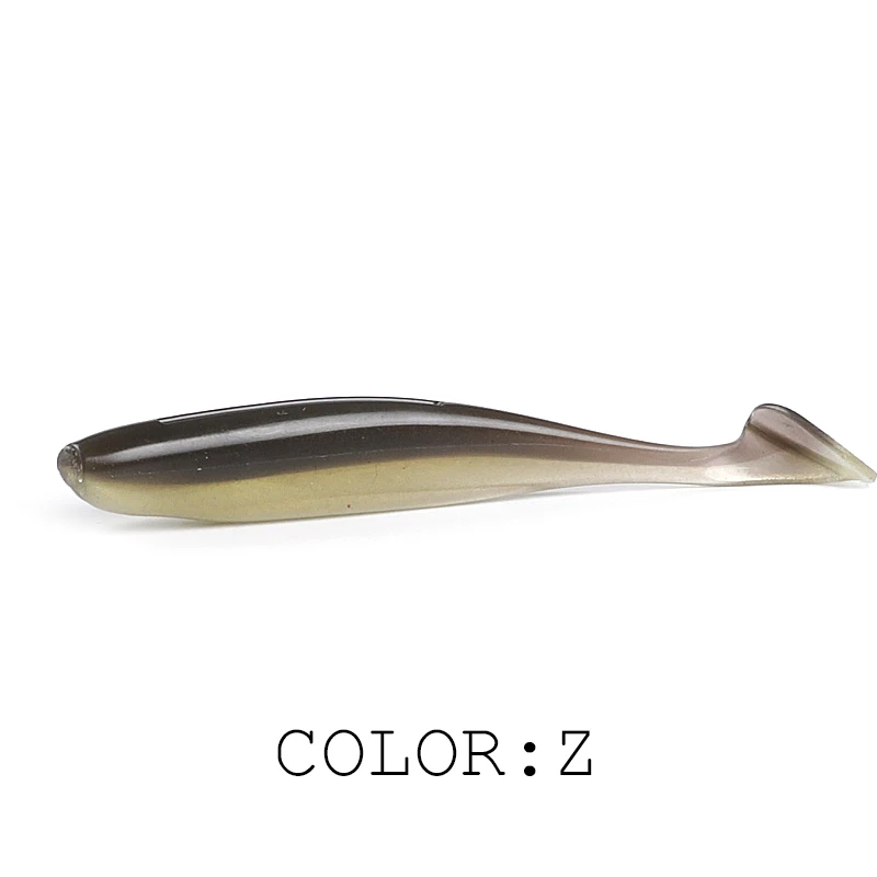 2021 Neue Supercontinent Soft Lures Neue Farbe! Endlos aktualisiert 50 mm 75 mm 100 mm Köder Angelköder