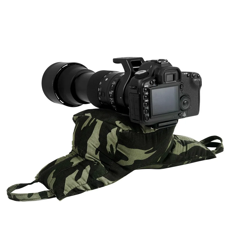 Selens Wygodny fajny kamuflaż Wildlife Bird Watching Camo Torba fotograficzna do polowania na zwierzęta Sesja zdjęciowa Torby fasolowe