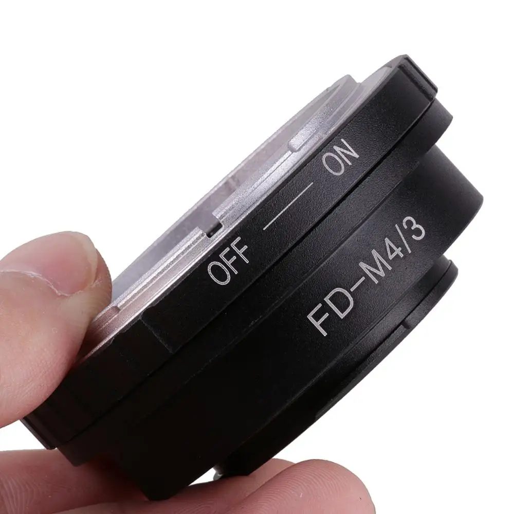 Adaptador de lente FD-M4/3 para cámara Canon FD, montaje a Micro Four Thirds M4/3 mft