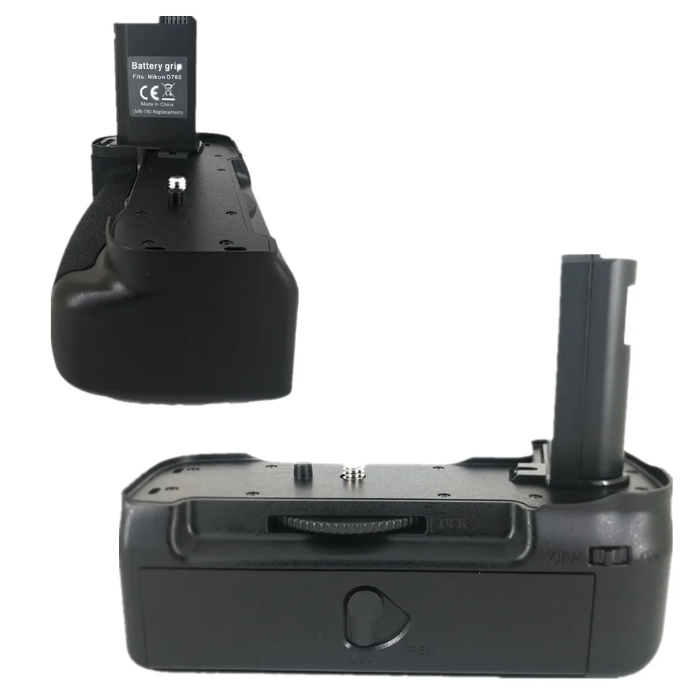 Battery Holder Vertical Grip for Nikon D780 Camera to Hold 2pcs EN-EL15 EN-EL15A EL15A EL15B