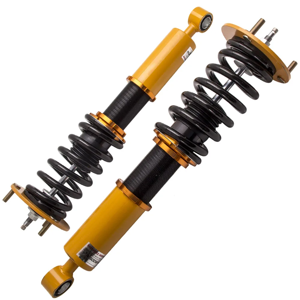 Coilover Kit For Lexus LS400 XF10 1990-1994 24 Ways Adjustable Suspension Struts Coilovers Suspension  Lowering Kit