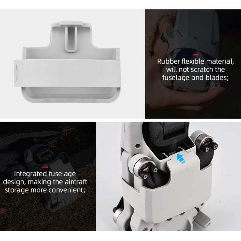 حامل تثبيت المروحة قاعدة تثبيت حزام حزام ل Mavic Mini/Mini 2 الطائرة بدون طيار Q81F