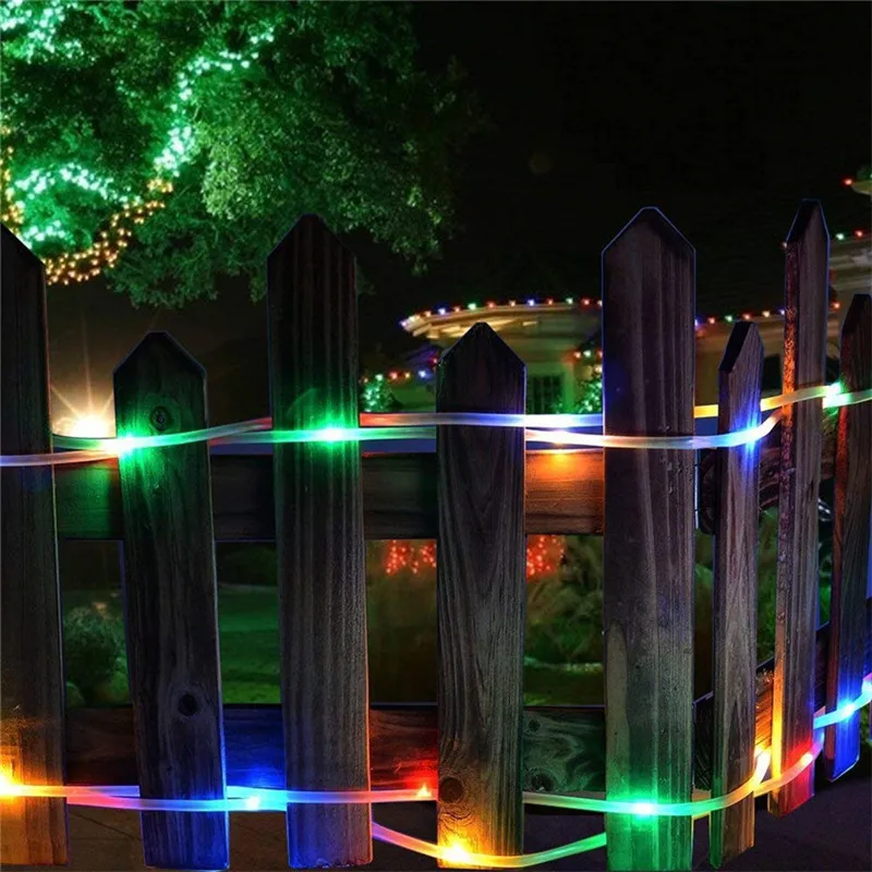 10M 30M 50M Indoor Outdoor Plug in String Light For Home Garden Decors LED Rope Lights with Timer 8 Modes Low Voltage Waterproof