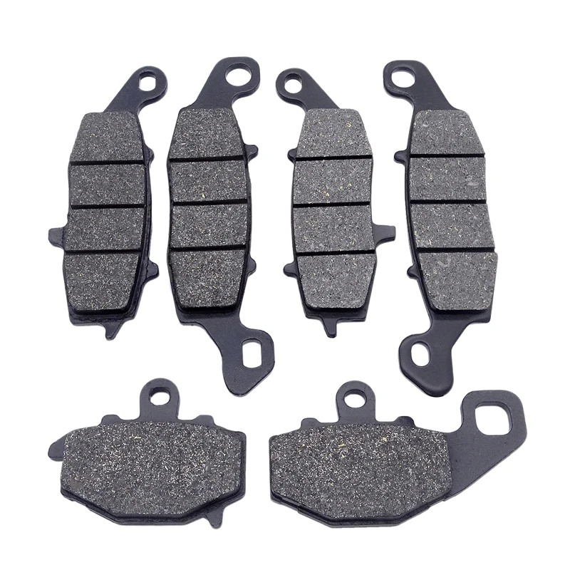 Motorcycle Replacement Part Kit Front & Rear Brake Pads For KAWASAKI ER6F EX650 ER6N ER650 KLE650 Versys 2007-2011 Z750S ZR750