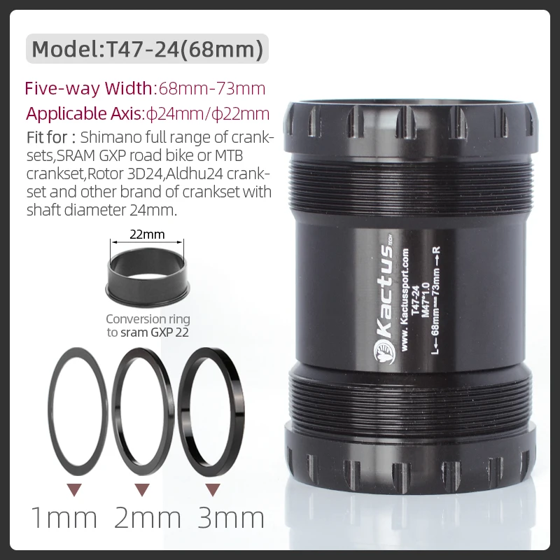 Variant: 68mm T47-24 Black