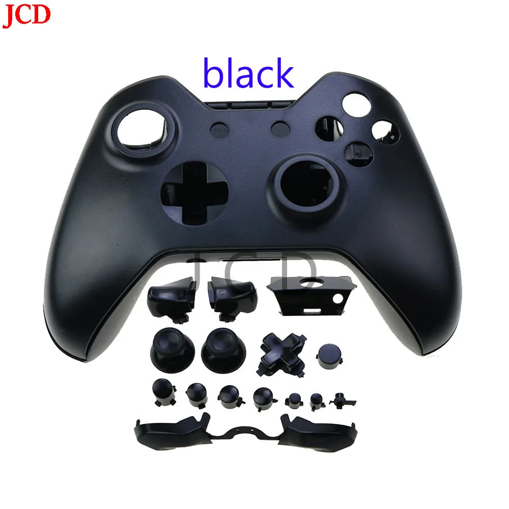 JCD 1 مجموعة ل Xbox One القياسية 3.5 مللي متر مقبض شل مع سماعة جاك تحكم قذيفة مقبض القبضات Panelsr وأزرار مجموعة كاملة