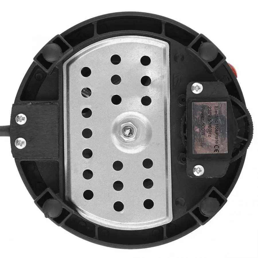 الاتحاد الأوروبي التوصيل 220 فولت 500 واط الكهربائية موقد صغير لوح تسخين متعدد الوظائف سخان المنزل موقد الطبخ لوحة