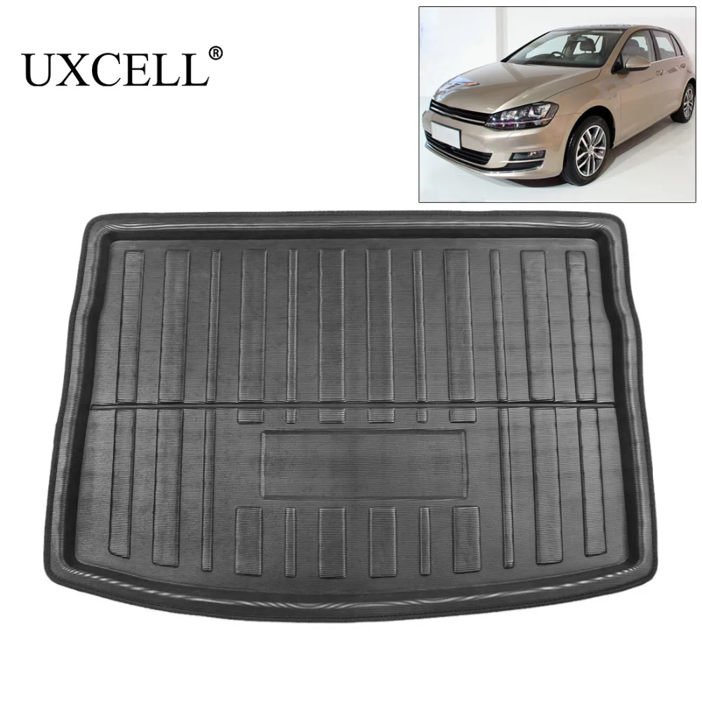 UXCELL PE+EVA foam plastic Rear Trunk Boot Liner Cargo Mat Floor Tray Carpet for VW Golf MK7 Golf 6 Tiguan Polo 09-17