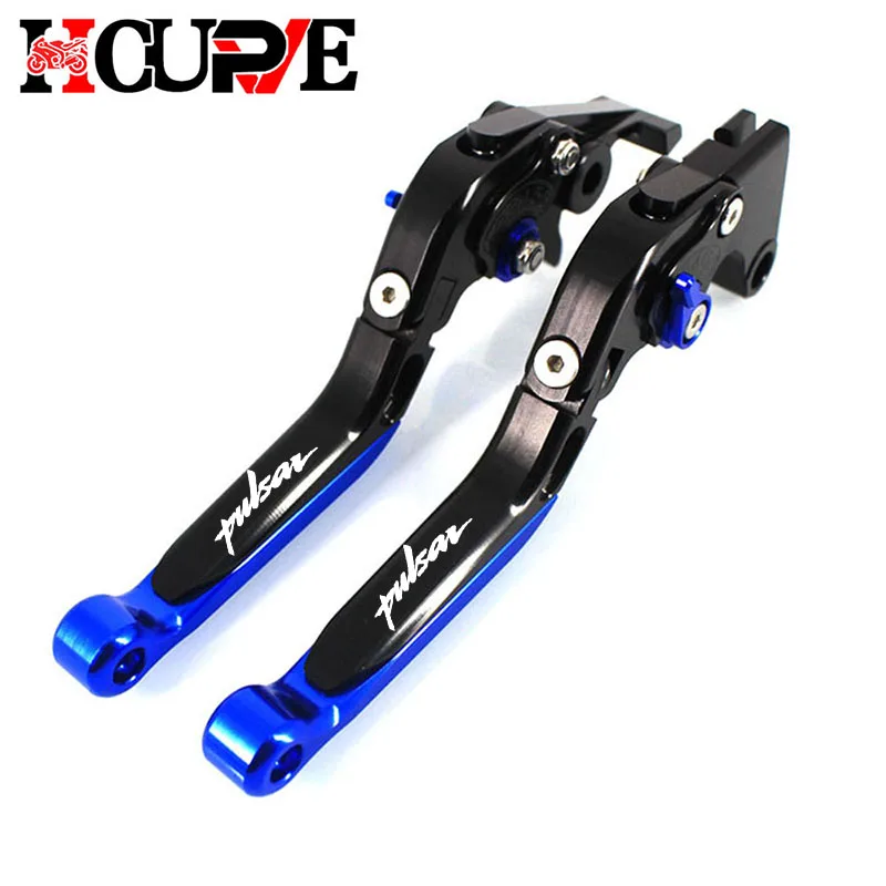 อุปกรณ์เสริมสําหรับรถจักรยานยนต์ CNC พับเบรคคลัทช์คันโยก Fit สําหรับ Bajaj Pulsar 200 NS/200 ฿/200 A