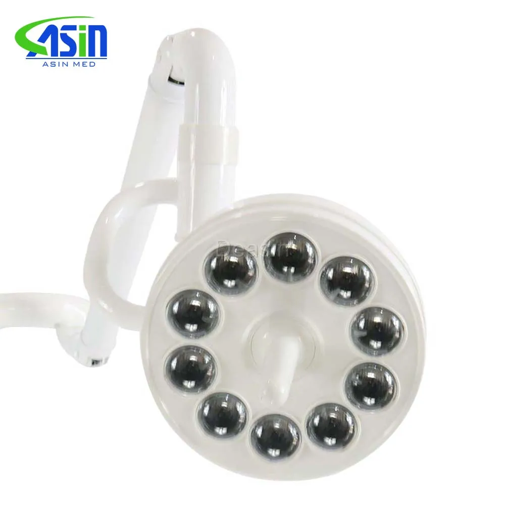 Floor standing portable Dental implanted shadowless lamp LED light Oral light examination lamp for medical surgical