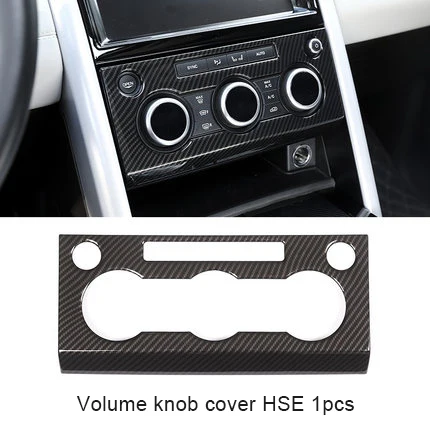 

For Land Rover discovery5 2017-2019 carbon fiber Volume adjustment cover HSE 1pc