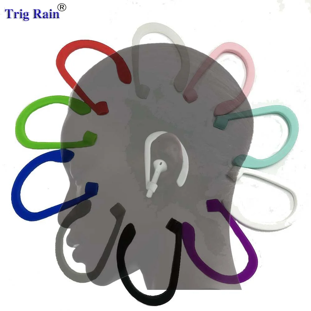 หูฟังบลูทูธหูฟังซิลิโคนสำหรับAirpods 1/2 Earpods Loopคลิปหูฟังเปลี่ยนหูฟังอุปกรณ์เสริม