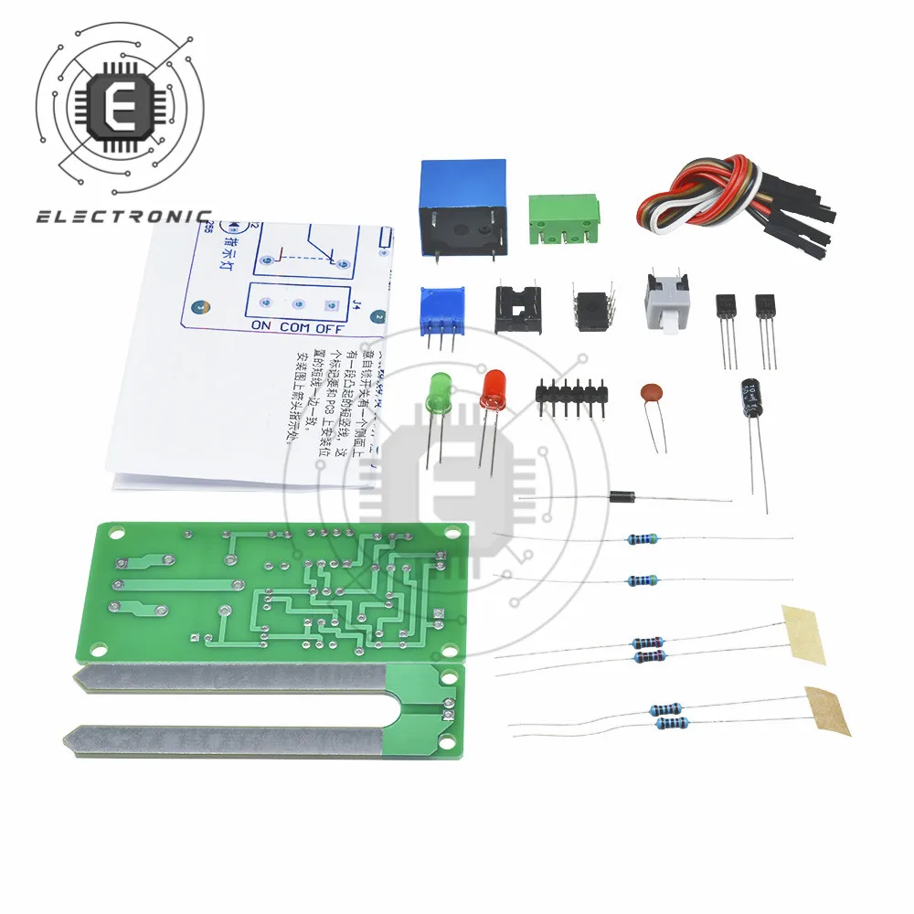 ความชื้นดิน Controller โมดูลชุดอุปกรณ์รดน้ำอัตโนมัติรดน้ำอัตโนมัติ DIY การผลิตอิเล็กทรอนิกส์ Diy ชุด