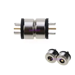 1Pair Magnetic DC Smart Water Cup Charging Magnet Connector 5A High Current Strong Magnetic LED Light Power Socket 8MM 10MM