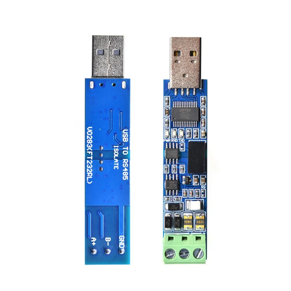 Taidacent-Módulo adaptador de aislamiento de Chip FTDI FT232 FT232RL, convertidor USB a RS485, aislador RS485