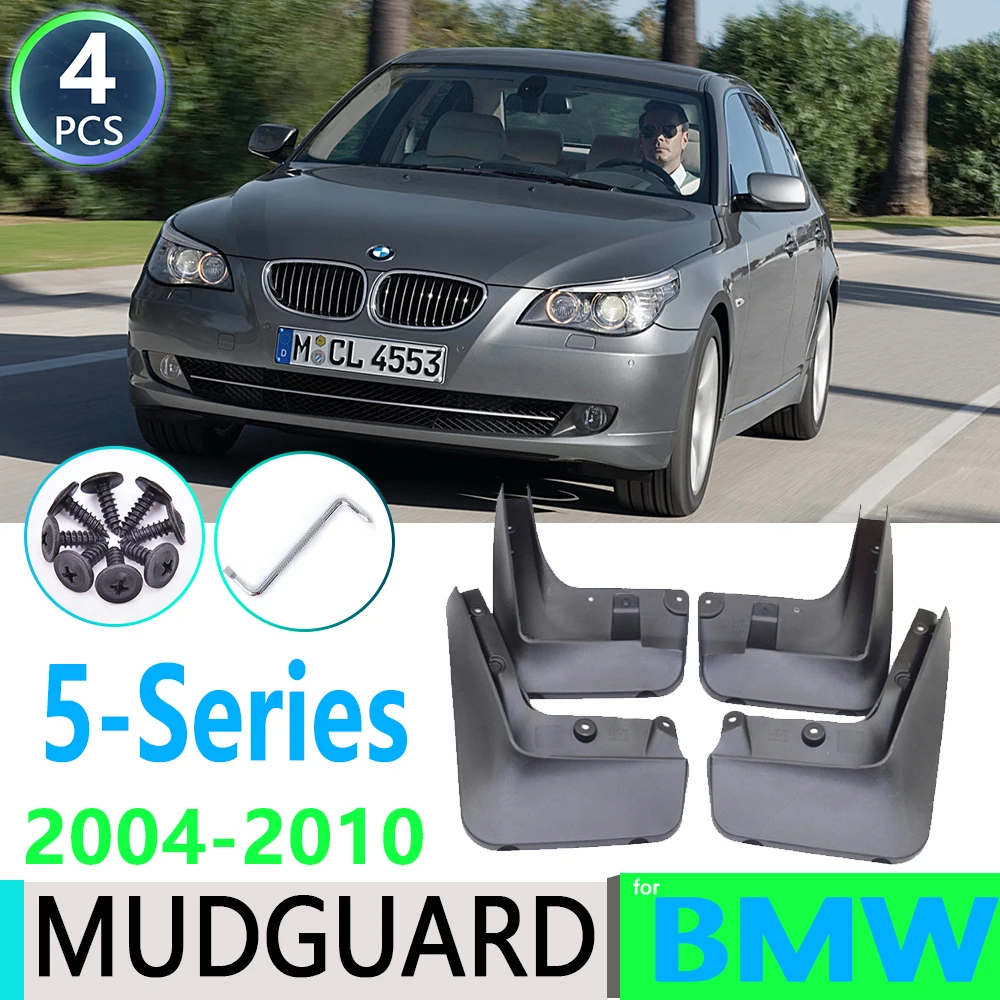 

for BMW 5 Series E60 2004~2010 2005 2006 2007 2008 2009 Car Fender Mudguard Mud Flaps Guard Splash Flap Car Accessories