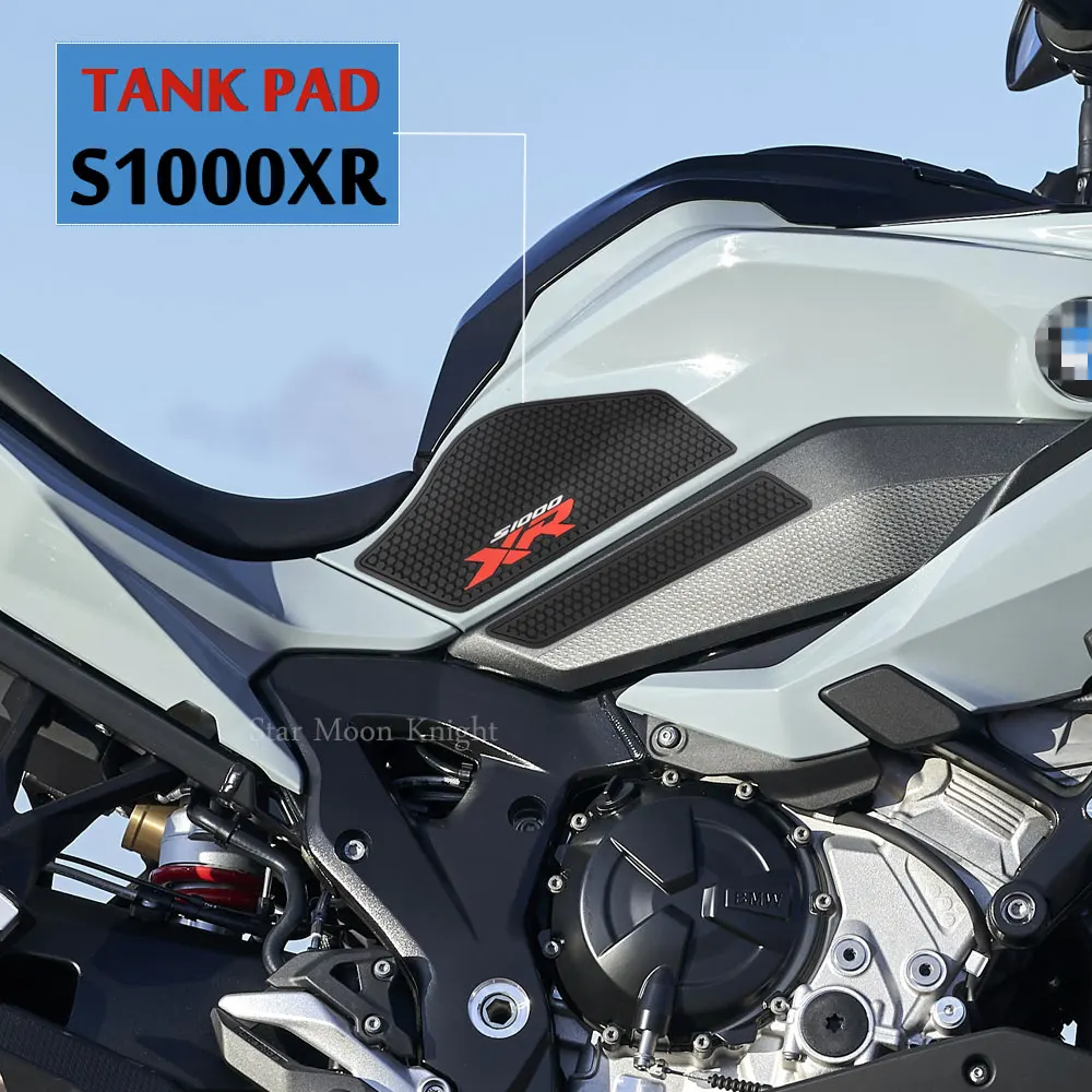 Fit For BMW S1000XR S 1000 XR 2020- Side Fuel Tank pad Tank Pads Protector Stickers Decal Gas Knee Grip Traction Pad Tankpad