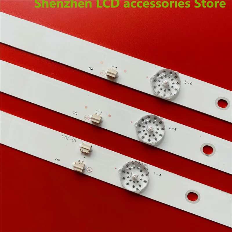 60piece -20TV   MS-L2317-B   R72-43D04-011-13    43inch use  aluminium 100%new  LCD TV backlight bar   827MM  6V  8LED