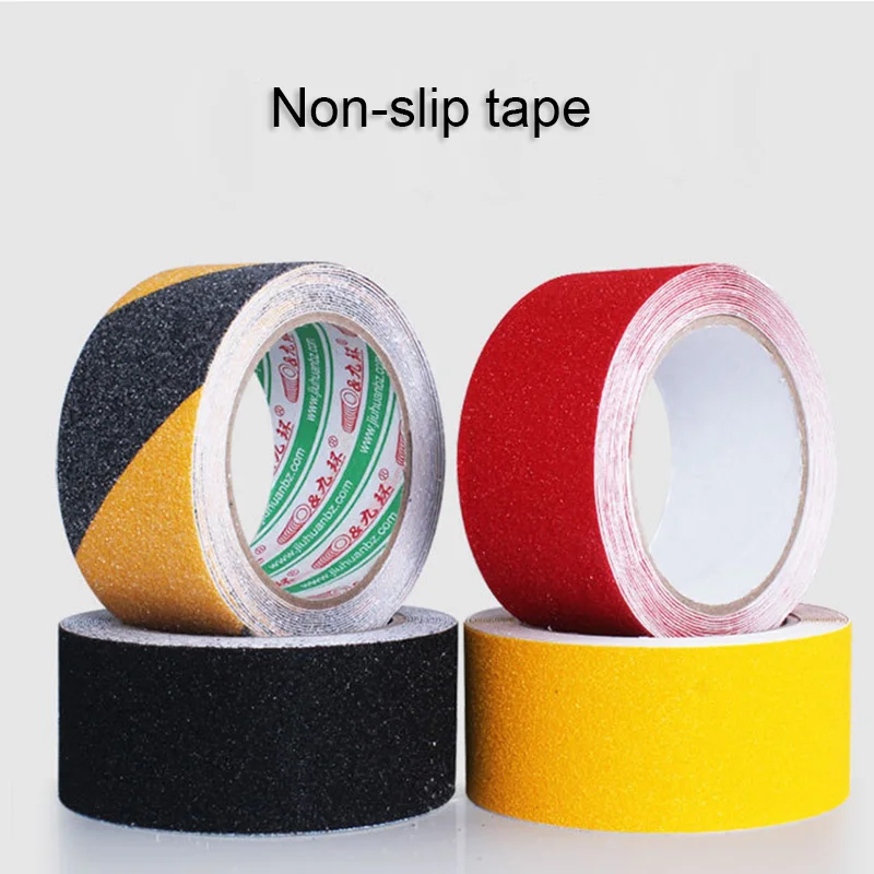 2.5cmx5m Anti Slip Traction Tape Strong Grip Abrasive Tapes for Indoor Outdoor Stairs Boat Decks xqmg Adhesives & Sealers Tape