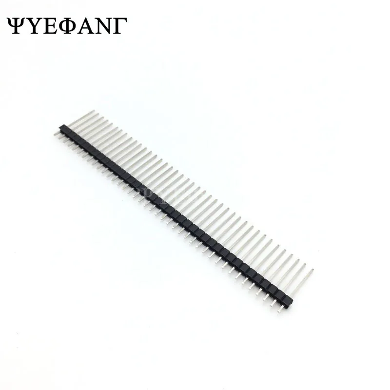 10PCS Single Row Male 1*40 40Pin 2.54mm 1X40 19mm Height Long Breakable Pin Header