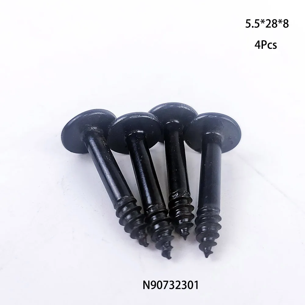 4Pcs Car headlight screw N90732301 5.5*28*8 fit for VW Passat LUPO ALHAMBRA Sharan