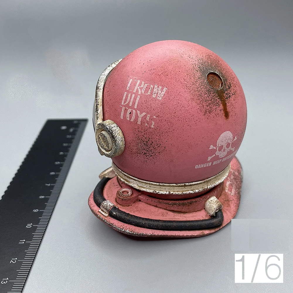 In Stock 1/6th Trendy Pink Color Astronaut Helmet Can Be Combined Model Suit 12inch Action Doll Collectable