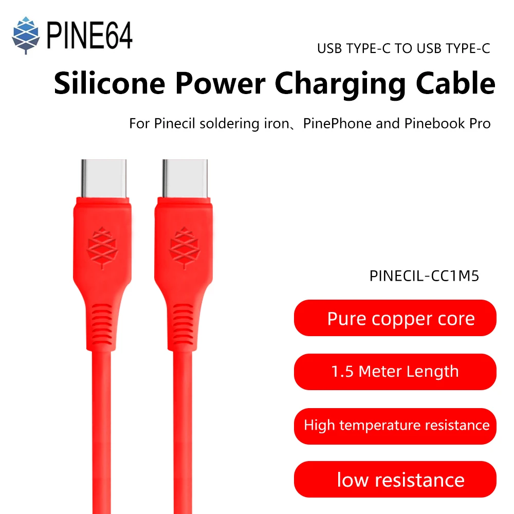 Imagem -02 - Portátil Mini Ferro de Solda Elétrica Inteligente 65w Gan Carregador Rápido pd Cabo de Alimentação de Silício Ctoc Pinecil-bb2 Pine64