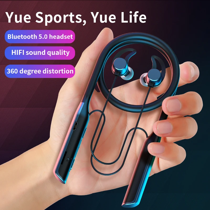 YD08-auriculares inalámbricos TWS con Bluetooth, cascos de música deportivos impermeables con micrófono para Xiaomi, 40 horas de reproducción