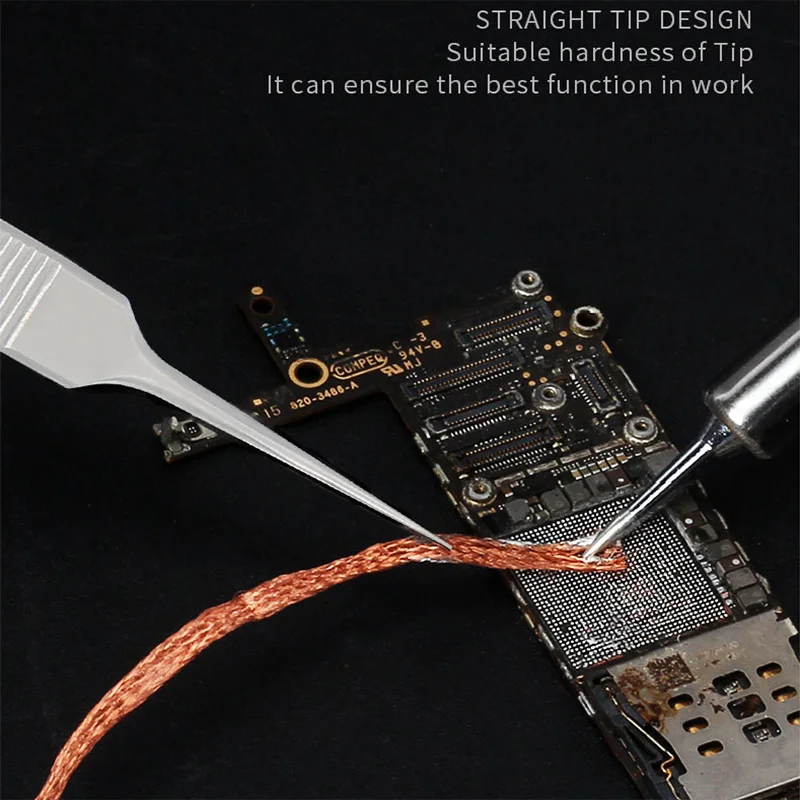 メカニック-14/マスク-15携帯電話修理拡張滑り止めピンセットクリップ電子部品先の肘修理ツール
