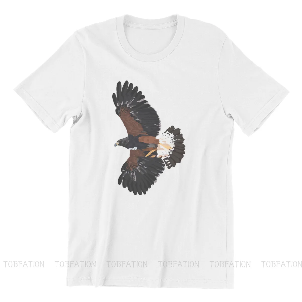 Harris Hawk Harajuku TShirt Falconry Austringer Creative Streetwear Leisure T Shirt Male Tee Special Gift Idea