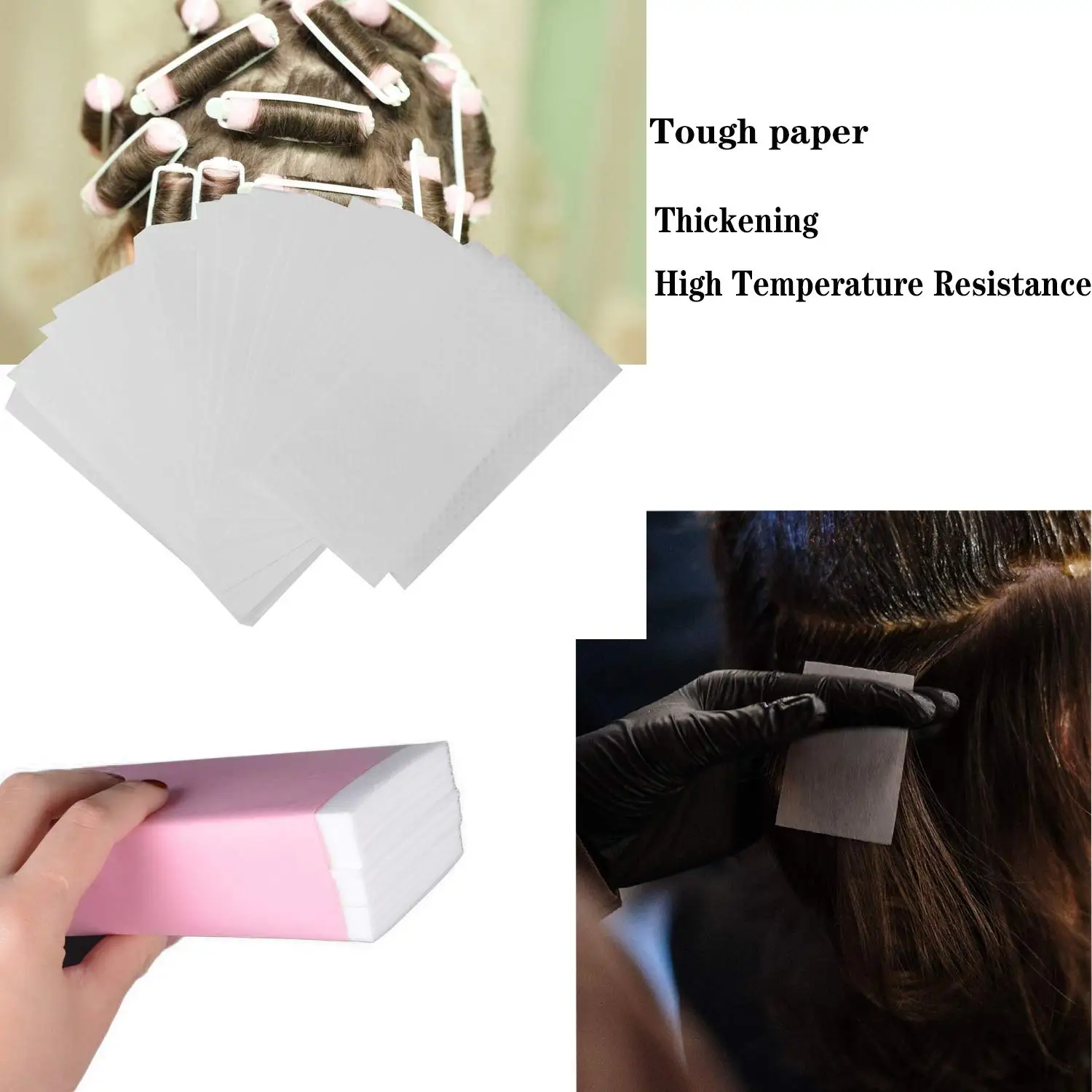 100Pcs Hair Perm Paper for Salon Styling