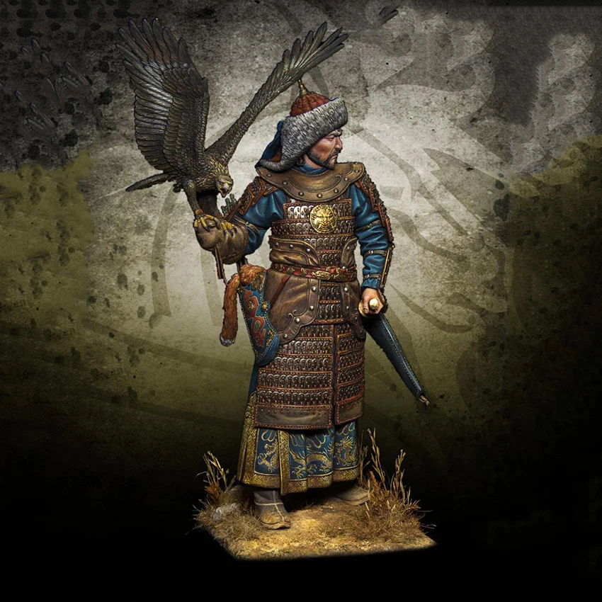 الراتنج الرقم 1/8 عالية 200 مللي متر القديمة المحارب الوقوف (مع النسر) نموذج Unassambled المادية غير مصبوغ الشكل بناء عدة