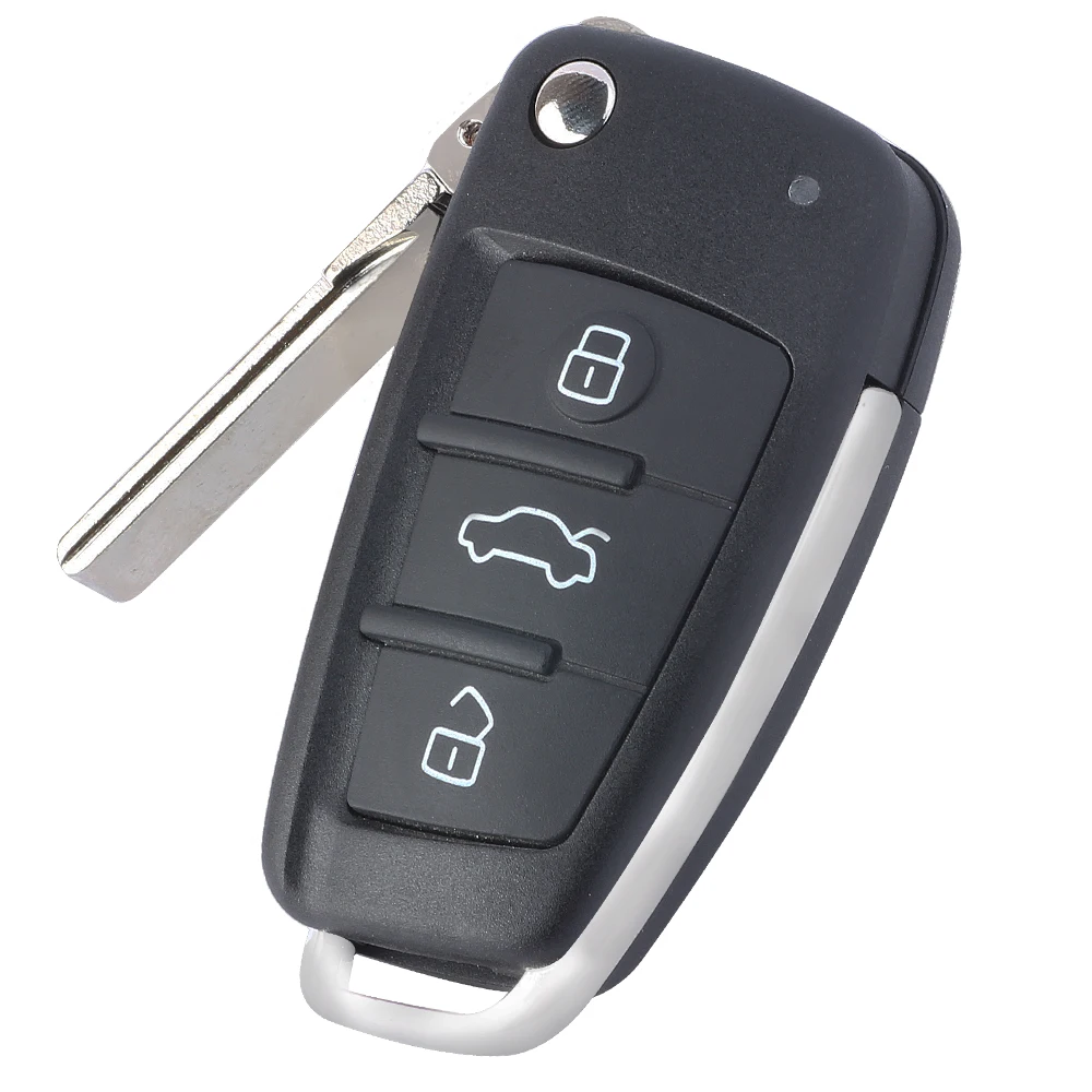 DIYKEY بدون مفتاح لأودي A3 S3 2012 2013 2014 2015 2016 2017 2018 2019 433MHz 8V0 837 220 D 8V0837220D / 8V0837220 مفتاح بعيد فوب