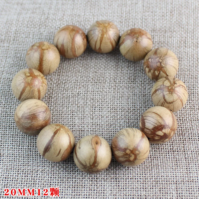 Free Shipping Plum blossom bauhinia champion dragon sudo dragon wood bracelet watermelon prayer beads