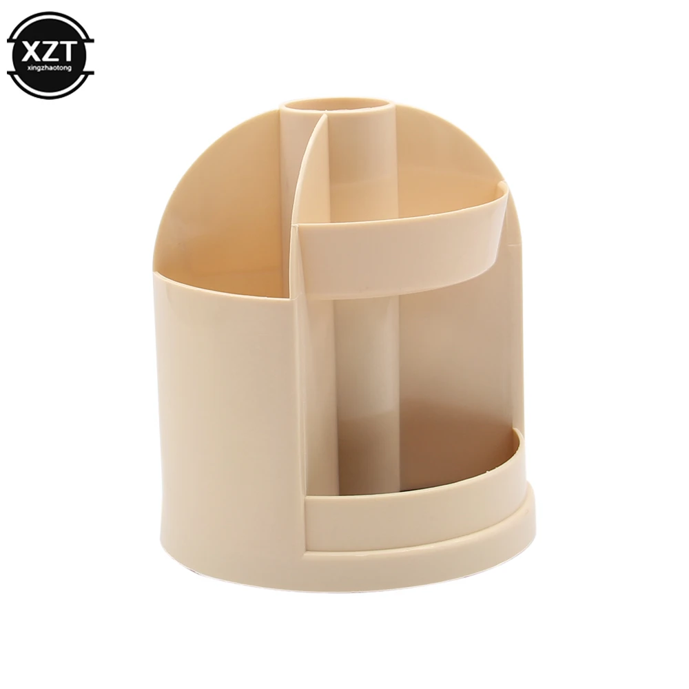 Creative Multifunctional Rotation Desktop Organizer  Stand Pen Holder Makeup Storage Box School Office Accessories Stationery