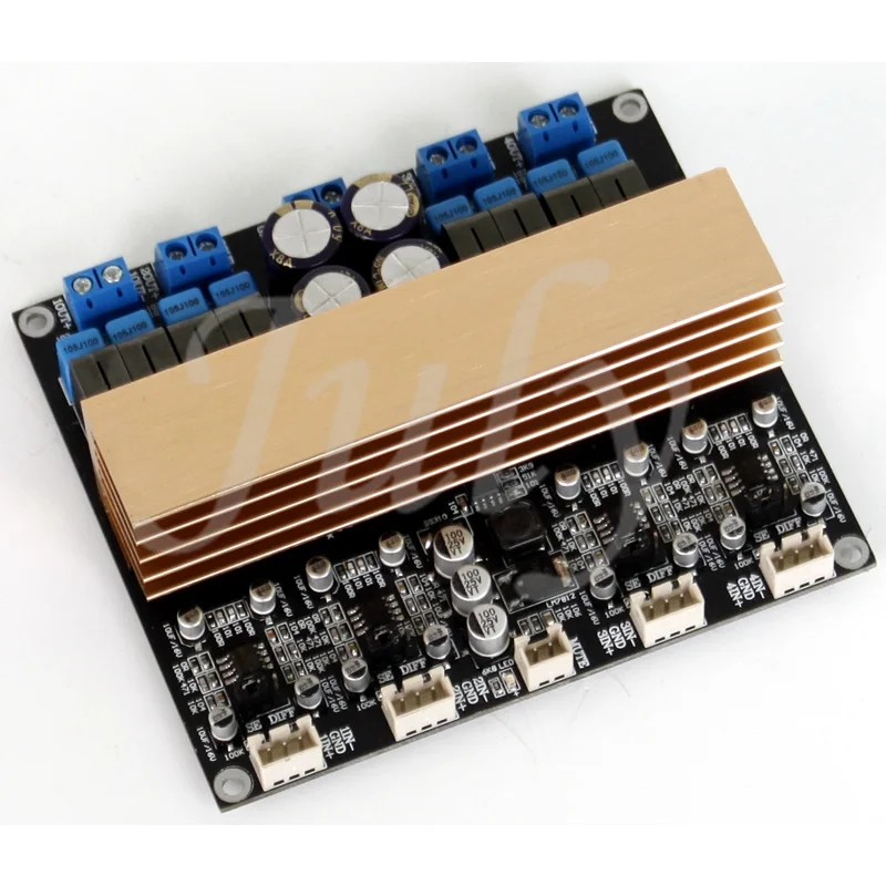 

Tpa3255 4-channel high power digital class D power amplifier board, frequency response: 20-20kHz, Dynamic range: >100 dB