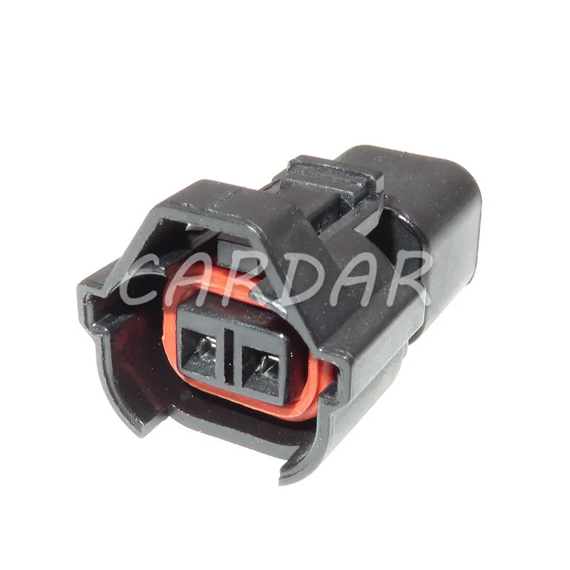 1 Set 2 Pin EV6 Male AC Assembly To Nippon Denso Adapter Connector Fuel Injector Conversion Plug Socket