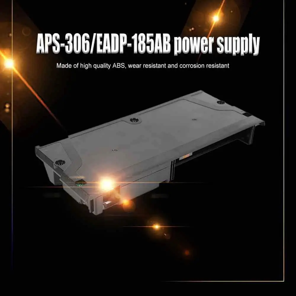 Original Power Supply Adapter ADP-300FR Series 100-240V 50/60 HZ Replacement for PS4 Pro Console Power Supply Unit Part