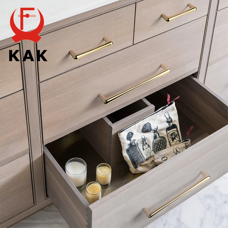 KAK-밝은 골드 캐비닛 손잡이, 드롭 모양 단단한 서 - Furniture Hardware Drop Pulls 리뷰 및 가격
