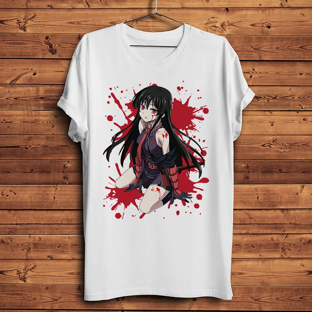 Akame ga KILL Night Raid funny anime t shirt Men new white Casual short sleeve TShirt Unisex otaku manga waifu streetwear tee