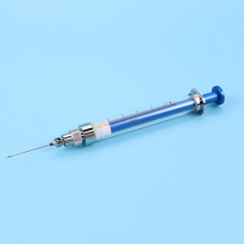 Chromatographic Tip Gas Phase Flat Head Liquid Phase Needle Injection Needle Can Be Replaced with Lock Head Luer Micro Injector