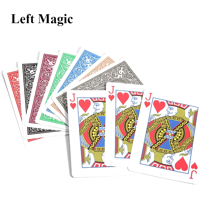 Andy Changes Color Card Magic Tricks Magic Card Sets Magic Props Mentalism Illusion Close Up Magia Toy Easy To Do